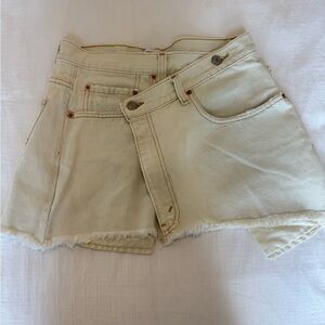 Parke Crossover Mini Skirt